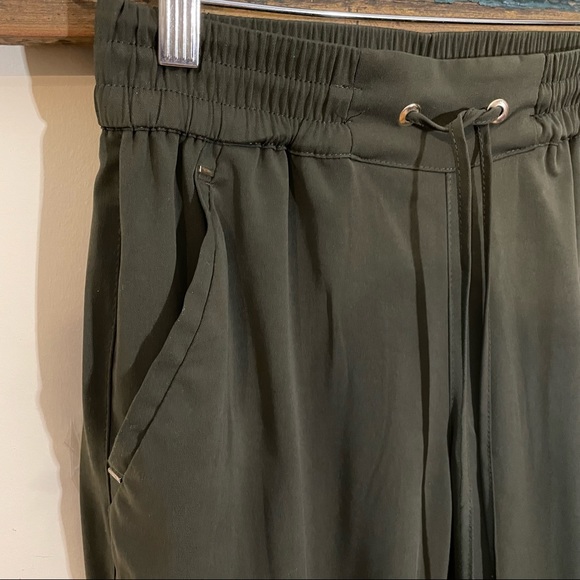 2/$30 Dynamite Army Green Jogger Style Pants with Gold Accents Size XS - Picture 9 of 14